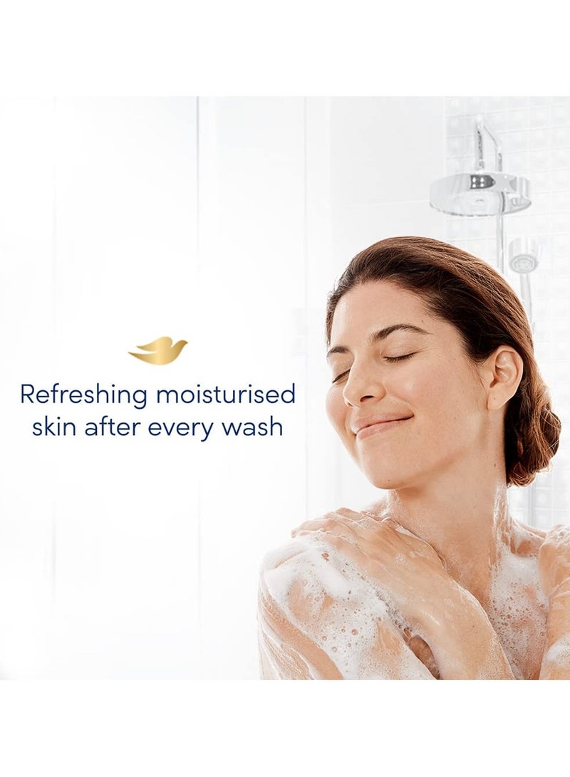 Dove Energising Body wash with energising lemon scent and nourishing Vitamin C 100% gentle cleansers paraben free sulphate free cleansers 100% plant based moisturisers 800ml - Image 3