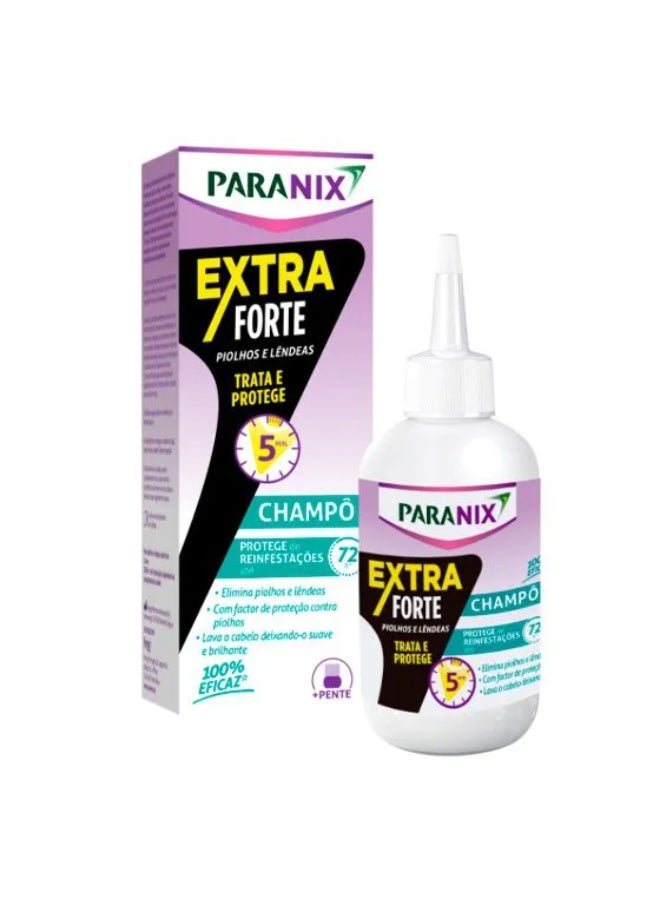 بارانيكس شامبو بارانيكس إكسترا فورت لعلاج القمل والصئبان 200 مل - Image 2