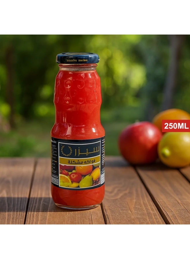 Caesar Mixed Fruits Juice, 250ml – Pack of 3 | Refreshing Tropical Fruit Blend | Sweet & Fruity Beverage for Kids & Adults - Image 2