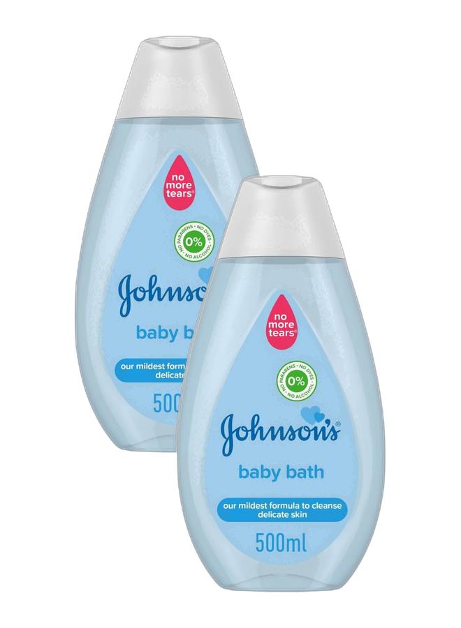 Johnson's حمام الأطفال - 500 مل عبوة من 2 - Image 1
