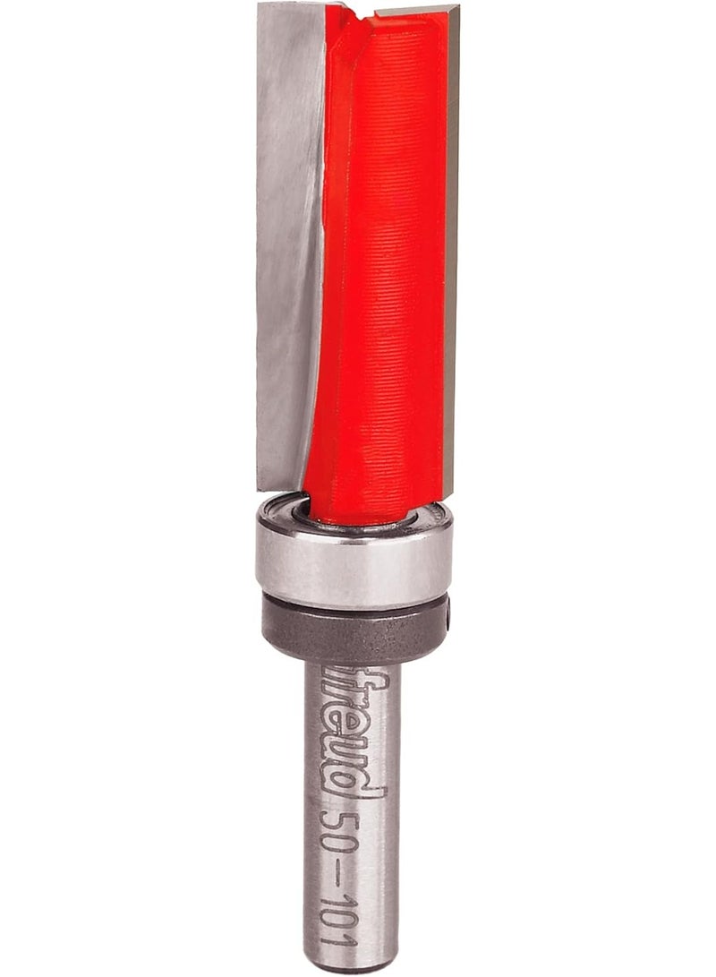 freud Freud Bearing Flush Trim Bit - Ideal for Trimming Laminates & Pattern Routing - 1/2" Diameter, 1/4" Shank, 2-1/2" Overall Length - 50-101  - Image 2