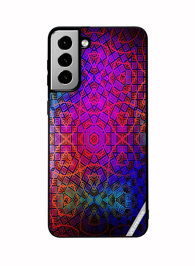 VR CREATIVE Protective Case Cover For Samsung Galaxy S21 FE 5G Multicolor Design - Image 1