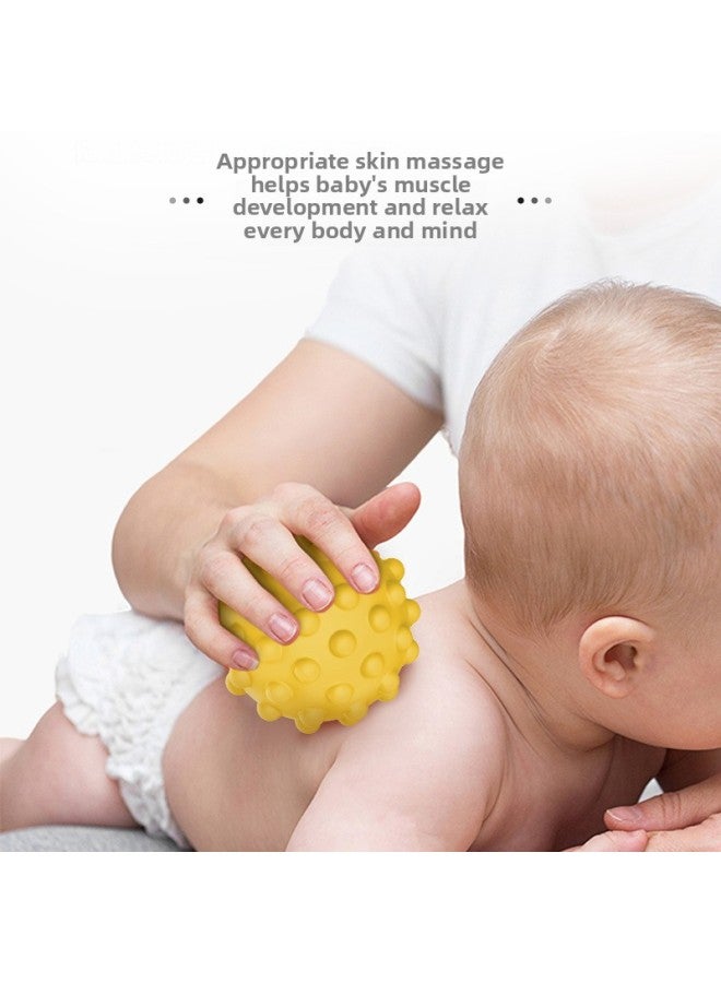 Loquat Baby Soft Rubber Hand Grip Ball Tactile Perception Training Grip Touch Ball Toy Massage Ball Touch Ball-Color:English-pinch Ball (six-piece Set C Style)-Specifications:The Minimum Order For English - Image 4