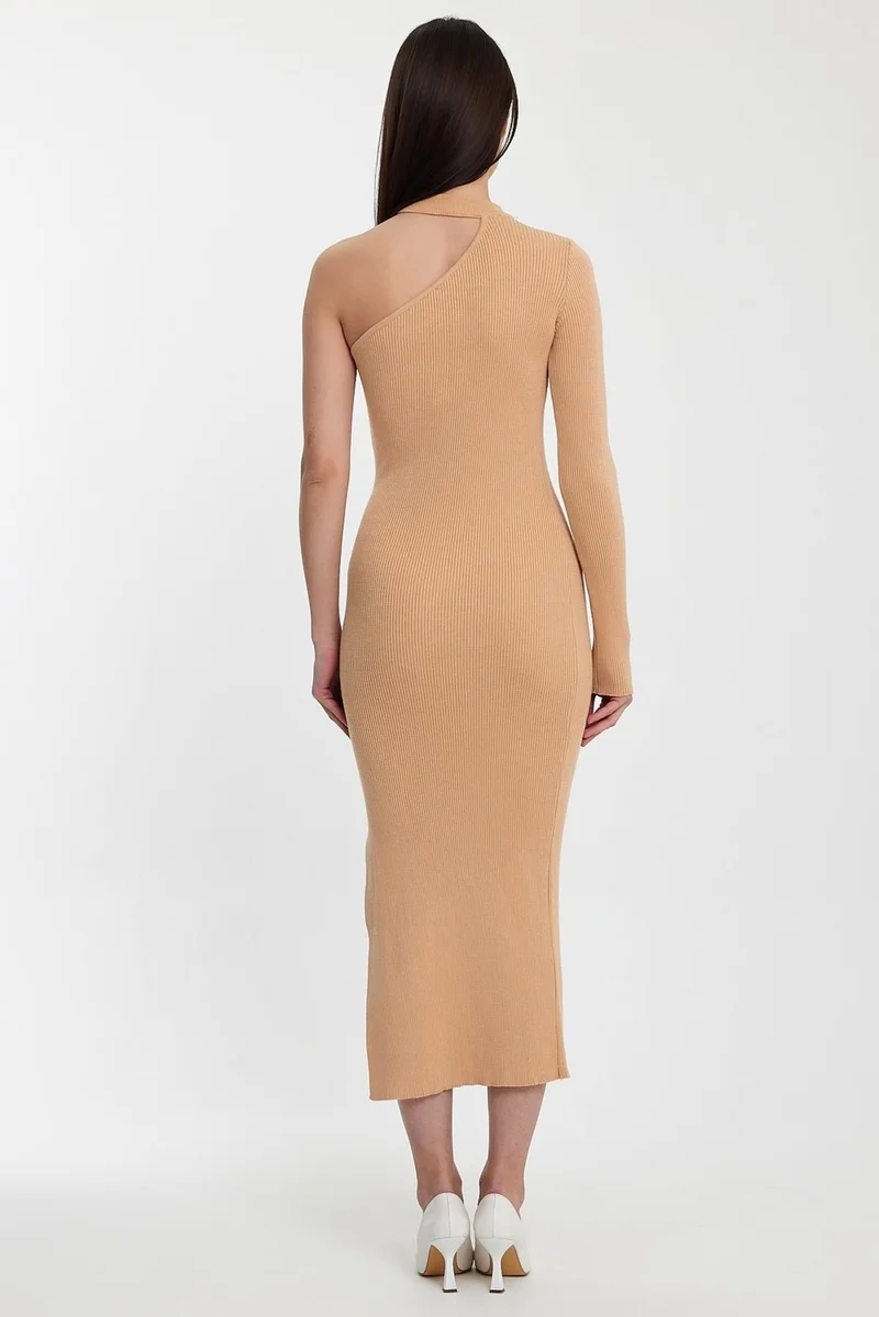 Alexander Gardi One Shoulder Knitted DRESS(A92246-S)