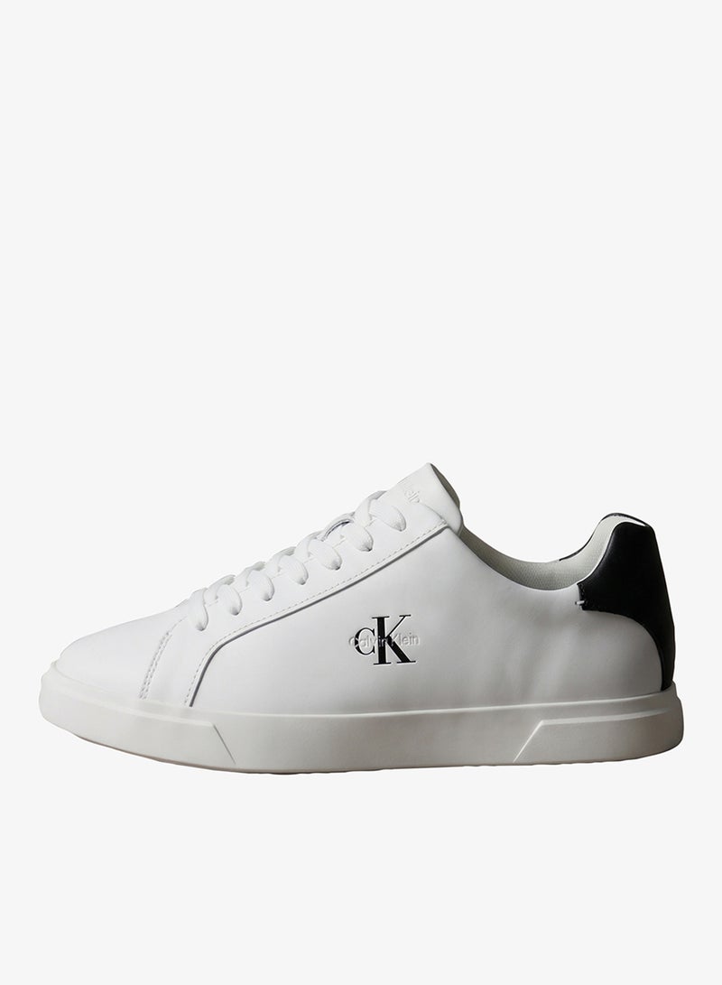 CALVIN KLEIN Low Profile Leather Cupsole Sneakers - Image 2