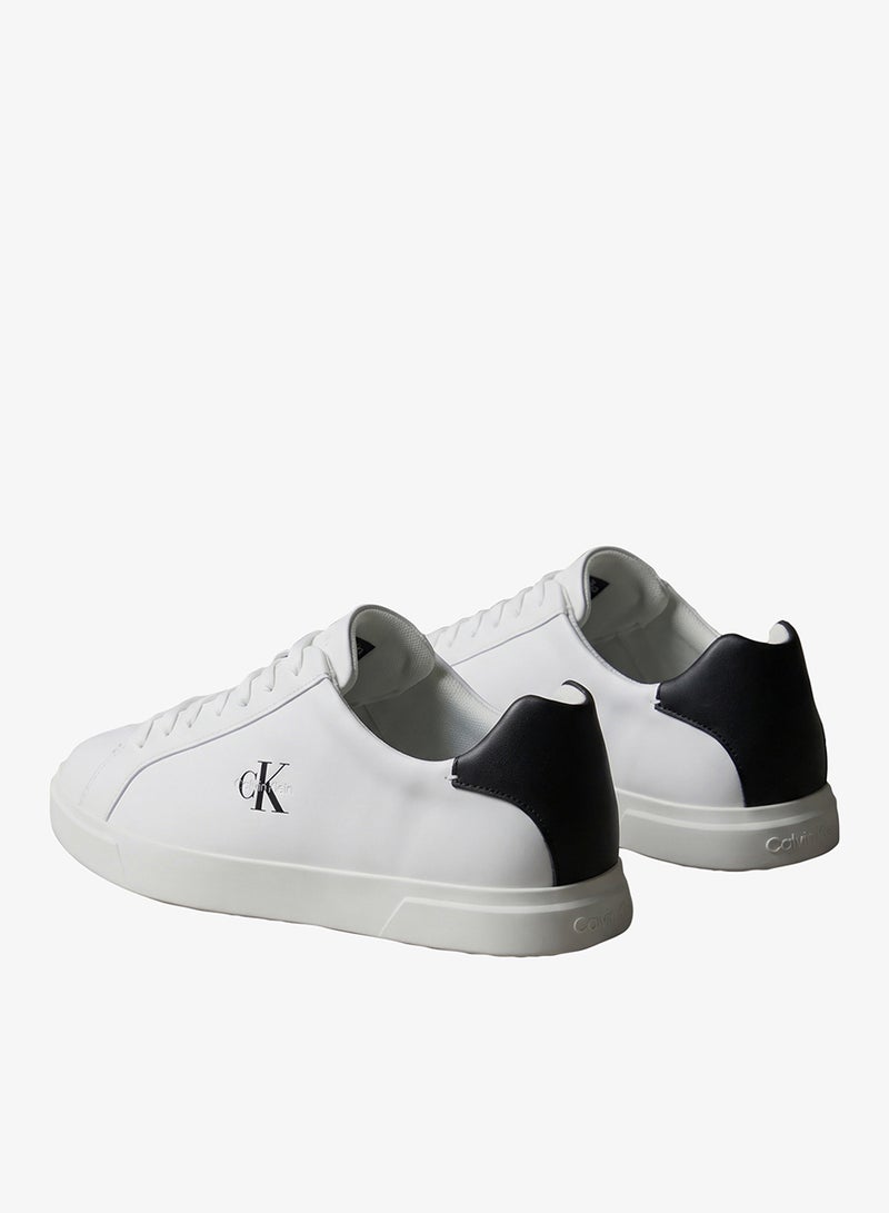 CALVIN KLEIN Low Profile Leather Cupsole Sneakers - Image 4