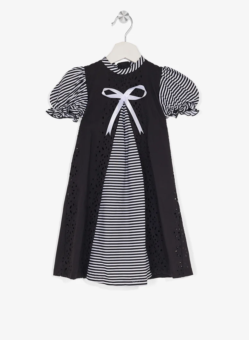 Little Golden Apple Little Striped Dress