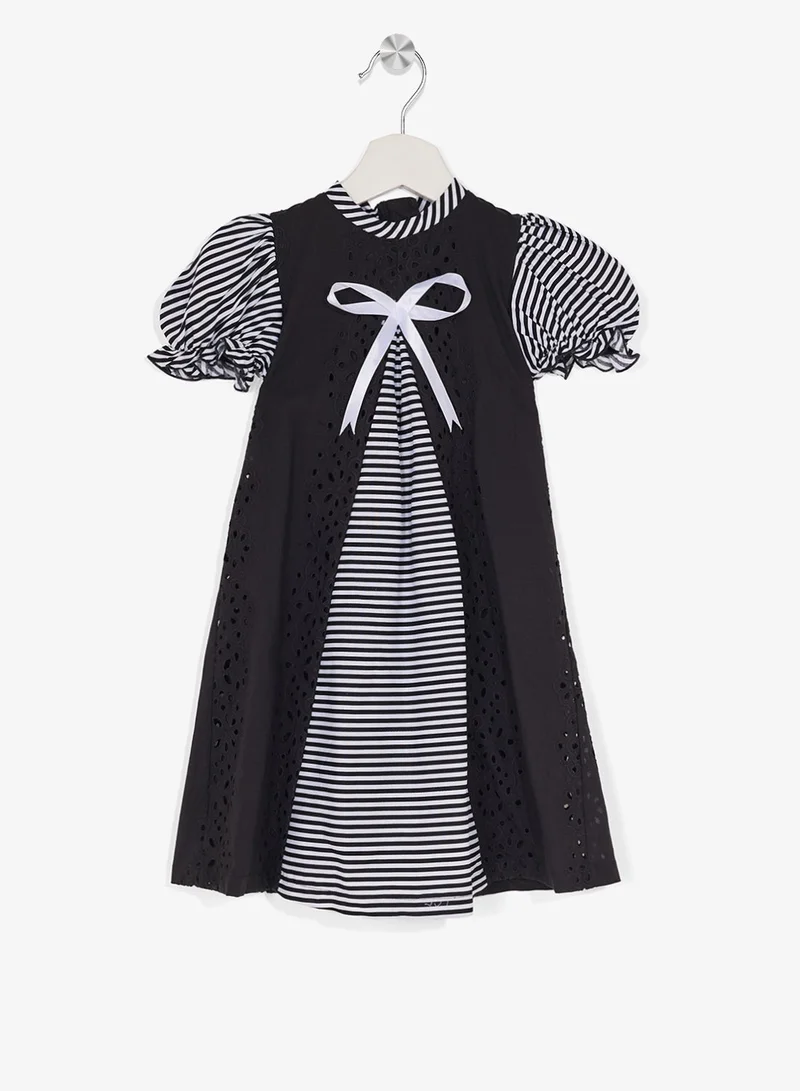 Little Golden Apple Little Striped Dress