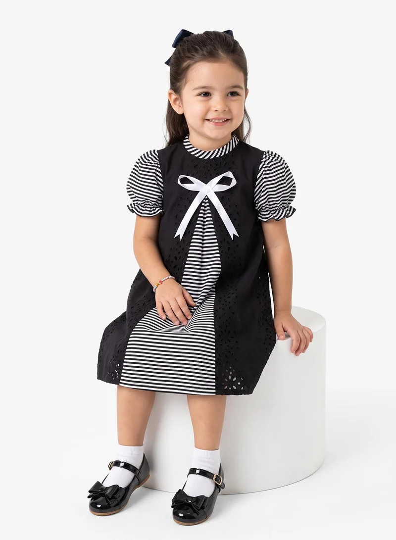Little Golden Apple Little Striped Dress