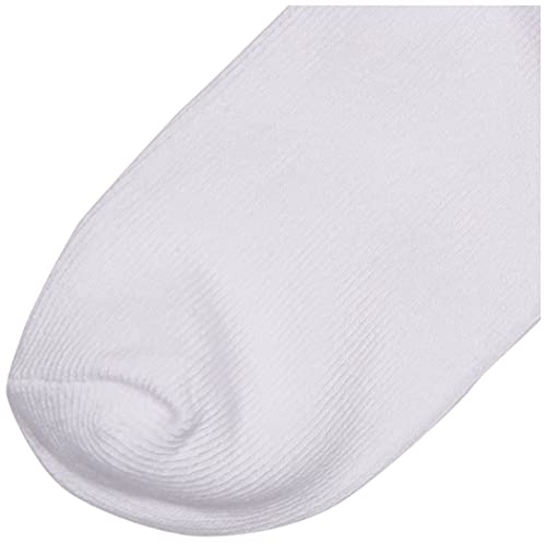 Jefferies Socks Big Girls Eyelet Lace/Turn Cuff/Fancy Lace Girls Socks 3 Pack, White, X-Small - Image 2