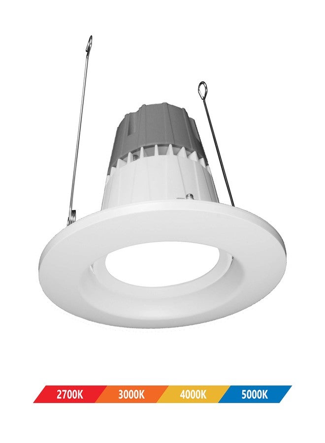 NICOR Lighting DCG Series 6 in. White Gimbal LED Recessed Downlight, 2700K (DCG621202KWH) - Image 4