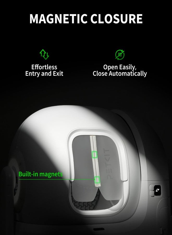 PETKIT Magnetic Dustproof Curtain 2.0 for PURAMAX 2/PUROBOT MAX PRO Automatic Cat Litter Box - Image 3