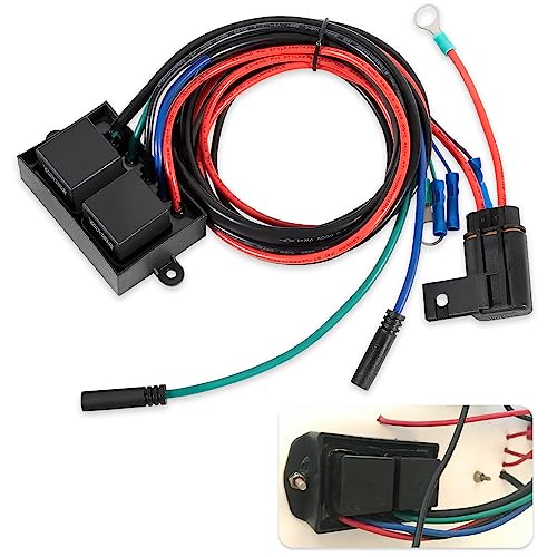 USSKYBOY Replacement Relay Harness for Atlas Hydraulic Jack Plates 2014+, Replace AHJRELAYKIT-2-DP - Image 1
