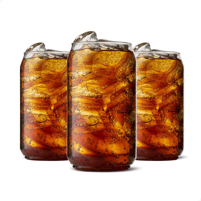 TOSSWARE TOSSWARE POP 12oz SET OF 12 Premium Quality Recyclable Unbreakable  Crystal Clear Plastic Beer Can 12 Count Pack of 1 