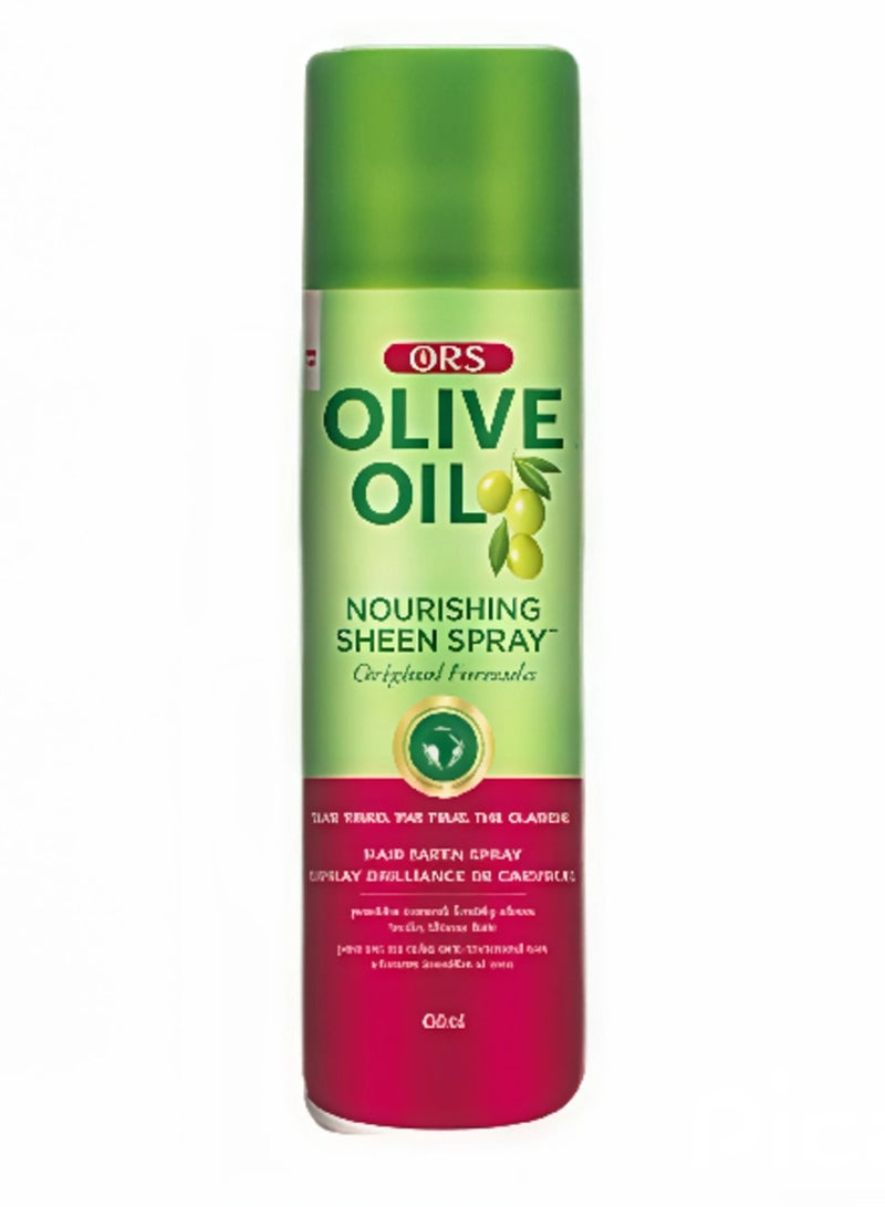 أو آر اس سبراي بالزيتون لتغذية ولمعان الشعر - 450 مل