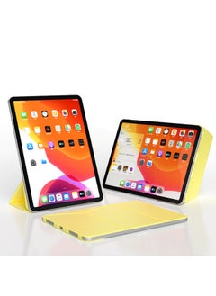 مناسبة لقوس الكمبيوتر اللوحي Ipad10 شاشة أفقية ورأسية قابلة للطي Pro11 زاوية مزدوجة تدعم Air5 دعامة جذب مغناطيسية - اللون: أصفر جيلي - الأبعاد المطبقة: iPad10