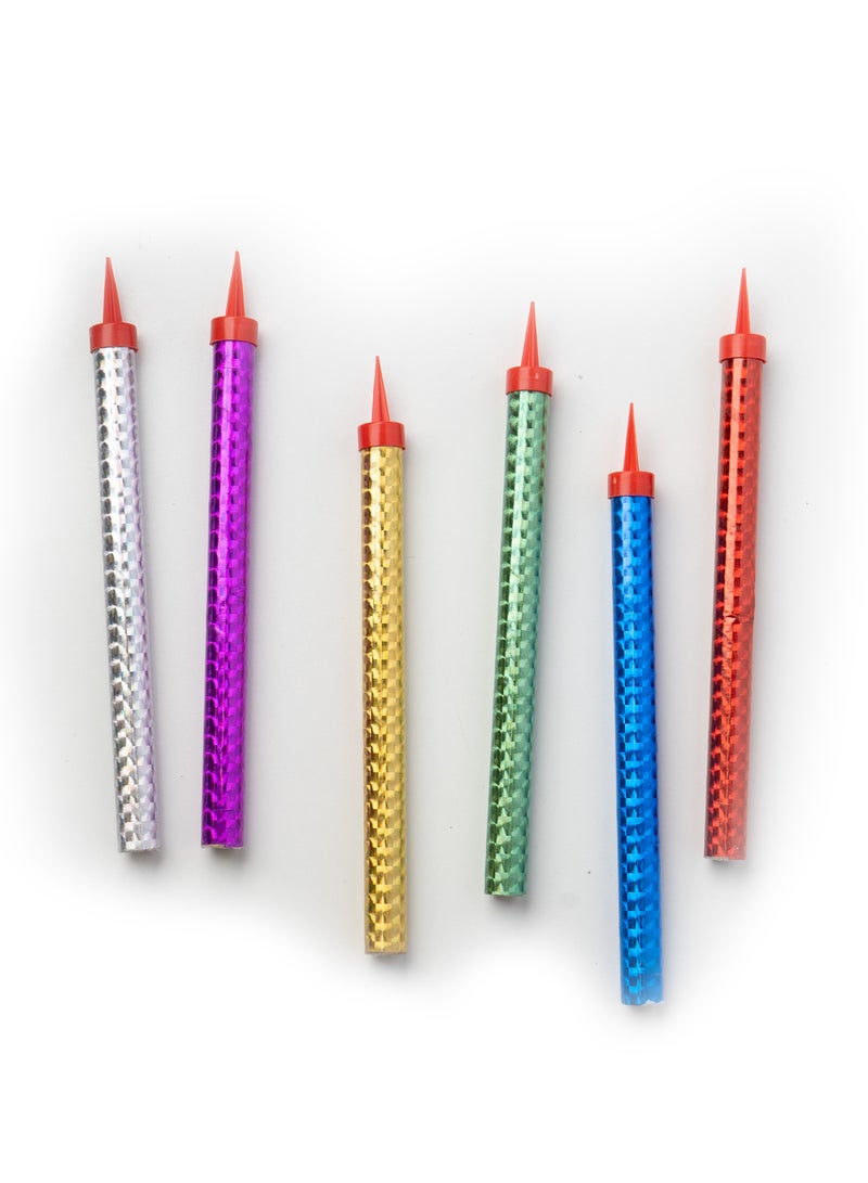Sparkler Candles for Celebrations and Birthdays, 6 pieces, 15 cm long - A fiery touch that lights up your special moments - Image 3