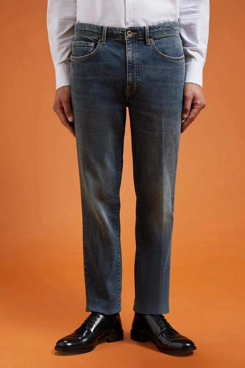 Doppelganger  Men's regular fit 5-pocket jeans - DK Denim for Men | Best Price UAE