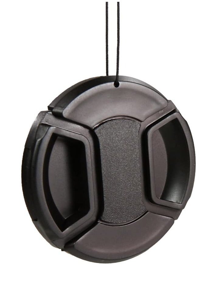 Coopic COOPIC 82mm Lens Cap Front Cover Protector Snap On Center Pinch for Camera Canon Nikon Sony DSLR  - Image 3