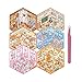 Xuoent DIY 3D Sticker for Kids 6 Sets of Cute Stickers for Girls Adult Isometric Sticker Scene Kids Reuseable and Waterproof Stickers Holiday Christmas Fun - Image 3