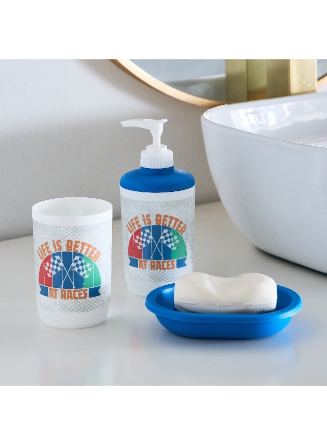 Home Box Tom Gearhead Gemini 3-Piece Bath Accessories Set 7 x 16 x 7 cm - Image 1