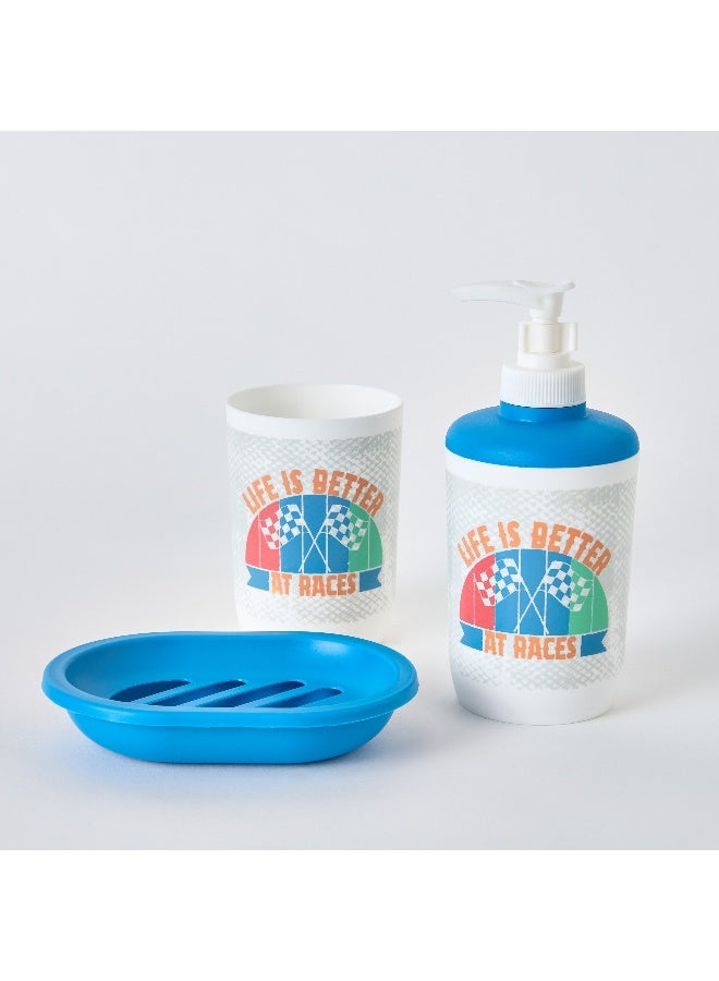 Home Box Tom Gearhead Gemini 3-Piece Bath Accessories Set 7 x 16 x 7 cm - Image 5