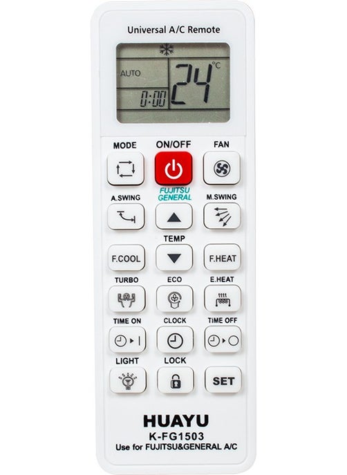 Huayu Kk K-FG1503 Fujitsu-General Universal Air Conditioner Remote 