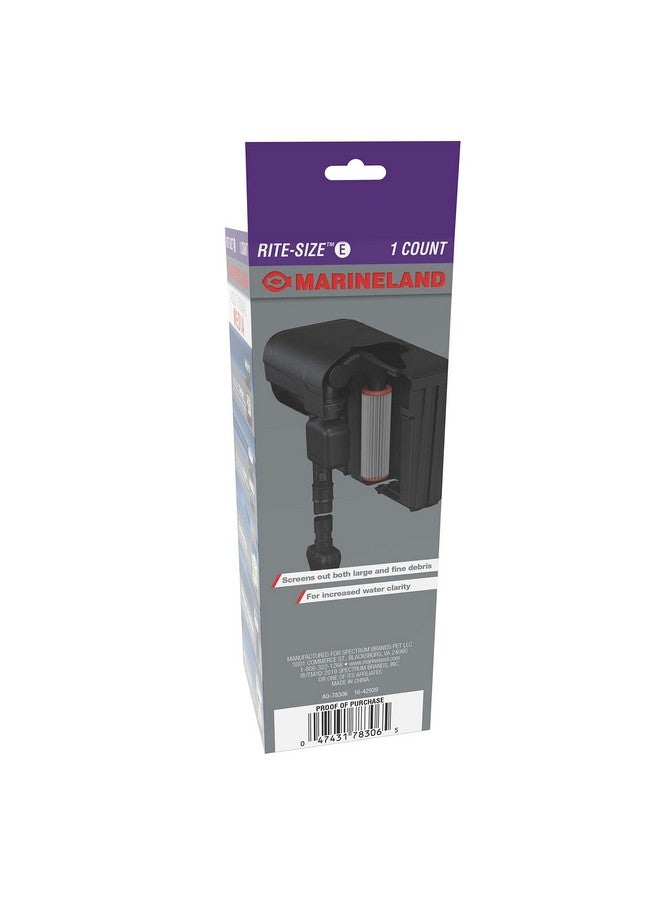 مارين لاند فلتر ميكرون من مارينلاند، عبوة واحدة، خرطوشة تلميع المياه، تناسب فلتر إمبيرور برو 450، مقاس مناسب E - Image 2