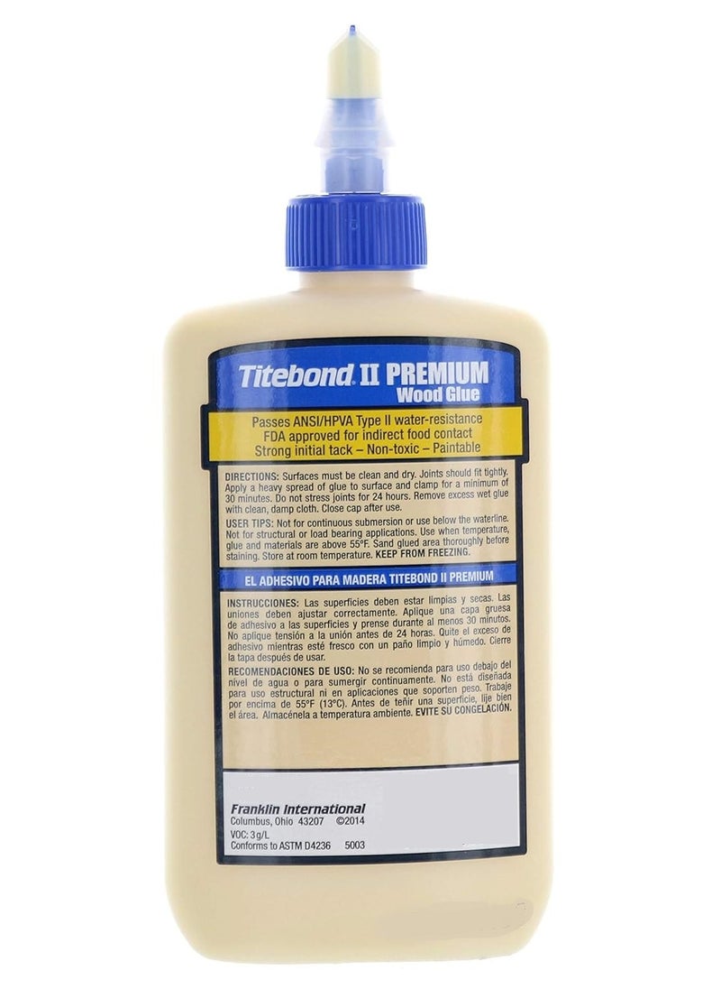 Titebond - II Premium Wood Glue 237 ML - Image 1