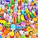 Palmatte 80PCS Mini Animal Erasers for Kids Bulk Small Toys 3D Cute Erasers Desk Pets Treasure Box Toys Prizes for Classroom School Supplies Teacher Must Haves Students Gifts Kids Party Favors Random - Image 3