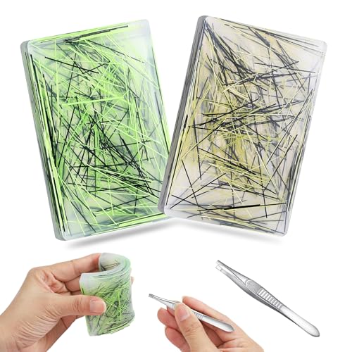 MoKo 2 Pcs Picky Pad Skin Picking Fidget Toys Portable Pimple Popping Pad for Trichotillomania Dermatillomania Sensory Hair Pulling Fidget Toy to Stress Relief Anxiety for Adults Kids - Image 1