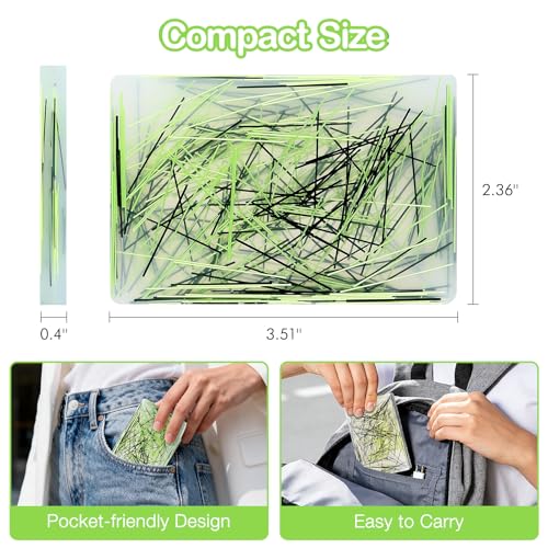 MoKo 2 Pcs Picky Pad Skin Picking Fidget Toys Portable Pimple Popping Pad for Trichotillomania Dermatillomania Sensory Hair Pulling Fidget Toy to Stress Relief Anxiety for Adults Kids - Image 5