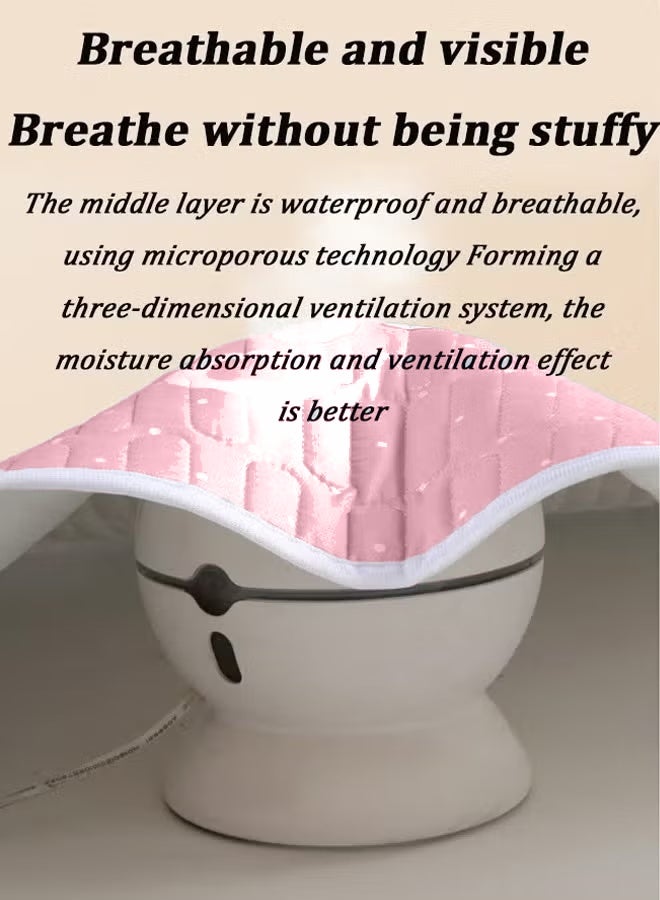 آيسيورا وسادة تغيير حفاضات الأطفال وسادة مرتبة أطفال مقاومة للماء وسادة حفاضات أطفال قابلة للغسل مناسبة لأسرة الأطفال قابلة لإعادة الاستخدام وسادة سلس البول مناسبة للأطفال/البالغين/الحيوانات الأليفة - Image 5