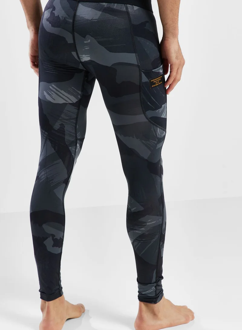 Nike All Over Printed Dri-Fit Camo Tights