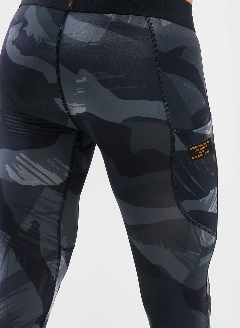 Nike All Over Printed Dri-Fit Camo Tights