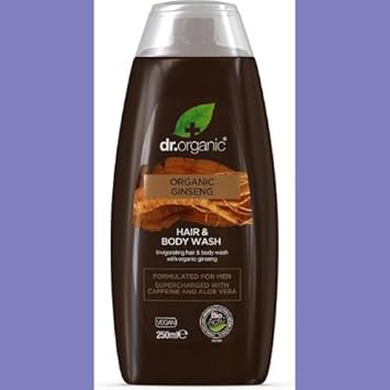 dr.organic غسول شعر وجسم الجينسنغ - Image 4