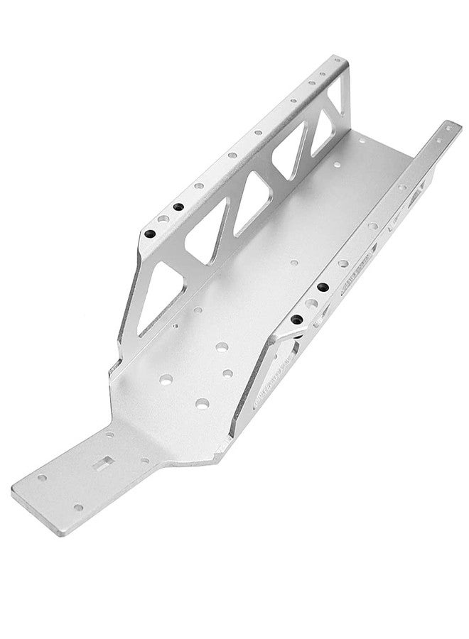 FLMLF هيكل معدني رئيسي لمحركات FLMLF لسيارات التحكم عن بعد من طراز HPI ROFUN BAHA KM ROVAN Baja 5B 5T 5SC SS بمقياس 1/5 (فضي) - Image 1