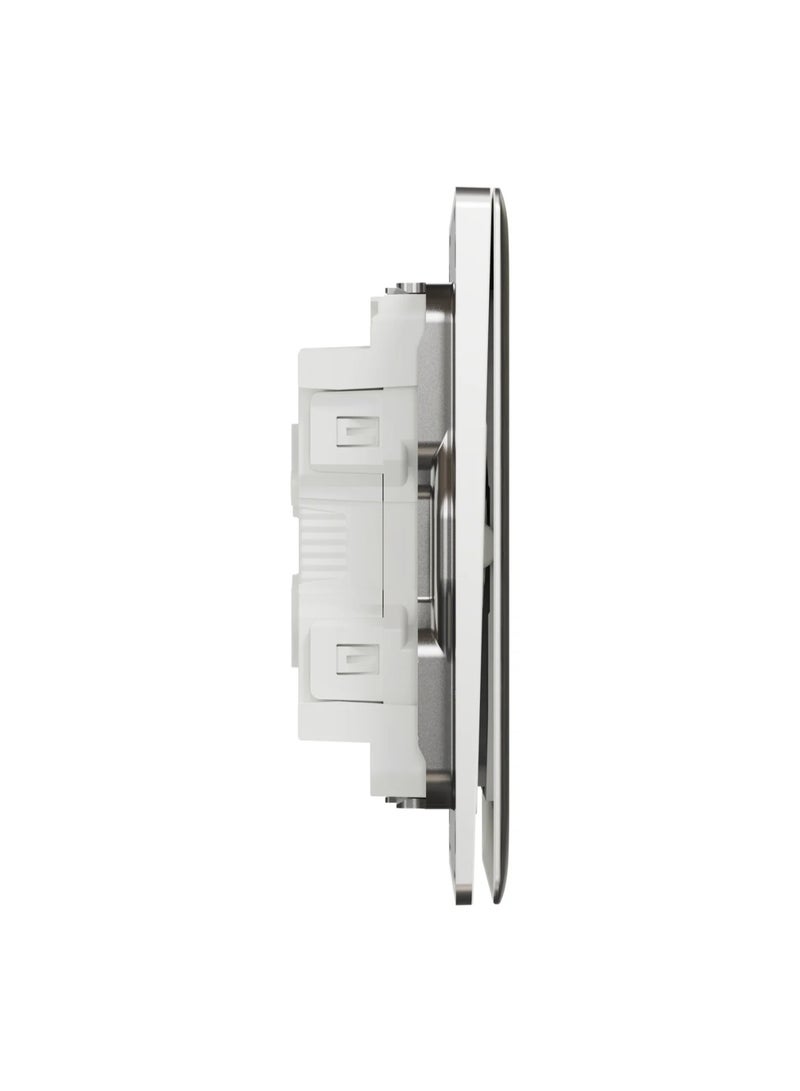 Schneider Electric Unica X 4-Gang Stainless Steel Switch - Image 3