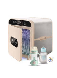 MaBaby Multifunctional Steriliser, Baby Bottle Steriliser, 360 degree UV Disinfection With Adjustable Inner Shelves  - Image 1