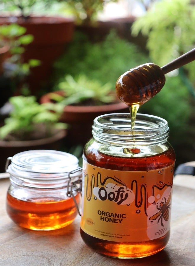 Oofy Organics Classic Raw Honey 1 kg |Natural Raw Honey with No Added Sugar, No Preservatives | Organic Honey Raw Unprocessed | - Image 2