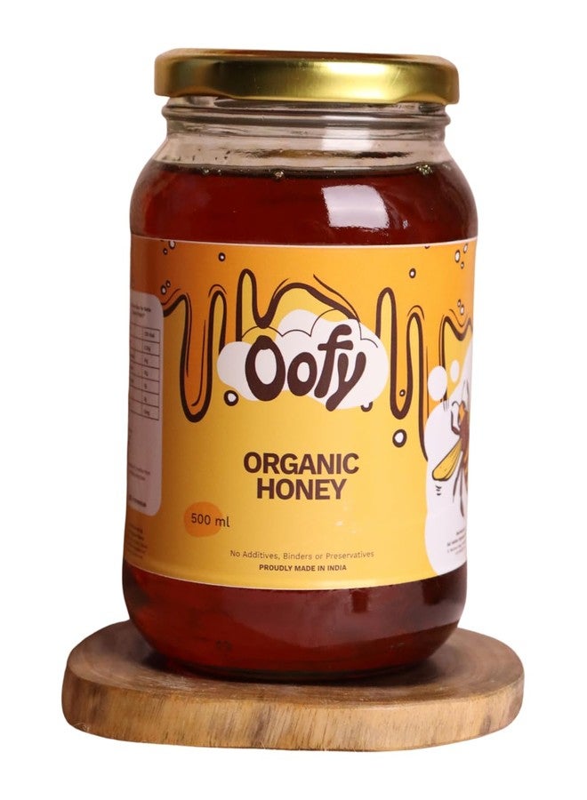 Oofy Organics Classic Raw Honey 1 kg |Natural Raw Honey with No Added Sugar, No Preservatives | Organic Honey Raw Unprocessed | - Image 1