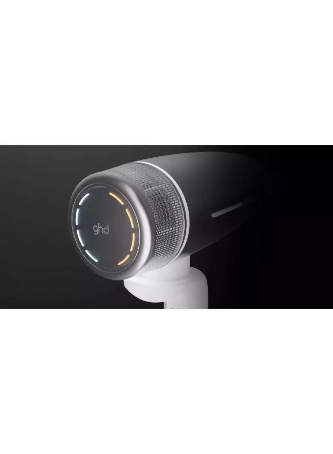 ghd  Zeus Metallic speed ionic hair dryer white  - Professional hair Styling Tool  | Best Price UAE