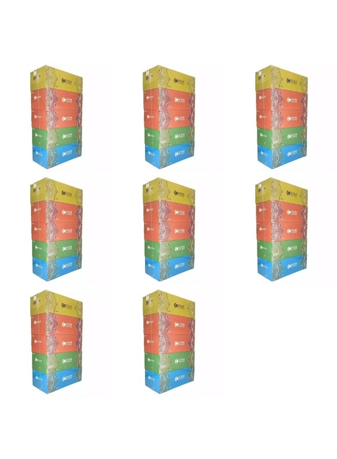 Kovar 150 Sheets 2PLY Bulk 8 Pack Facial Tissue- 5 Box - Image 2