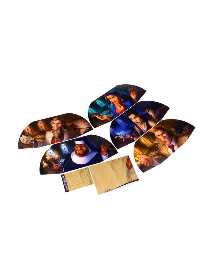 LUCKY DUCK GAMES لعبة حفلة المحققين الخارقة للطبيعة؛ لعبة ألغاز جريمة القتل؛ لعبة التحقيق في مسرح الجريمة للأطفال والبالغين؛ للأعمار 12+؛ 26 لاعب؛ متوسط وقت اللعب 30-150 دقيقة؛ من إنتاج شركة لاكي داك جيمز - Image 5