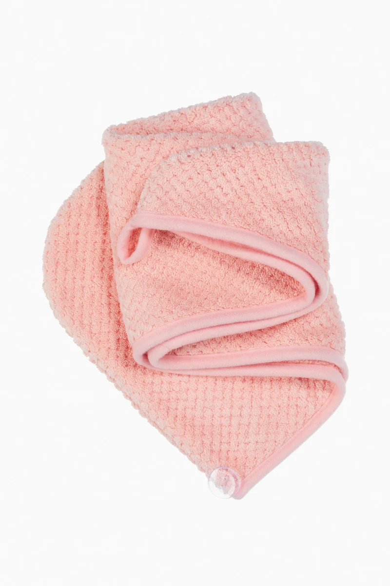 اتش اند ام منشفة لف الشعر من الميكروفايبر