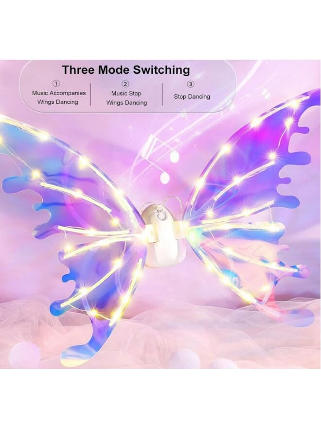 Fairy Wings for Girl, LED Butterfly Wings - Image 3