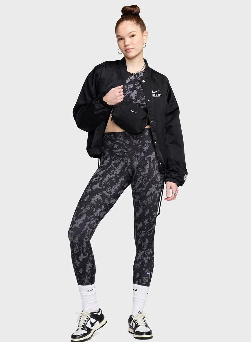 Nike 7/8 All Over Printed High Rise Dri-Fit Tights