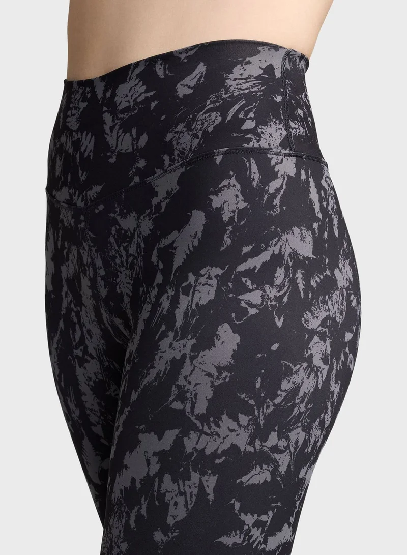 Nike 7/8 All Over Printed High Rise Dri-Fit Tights