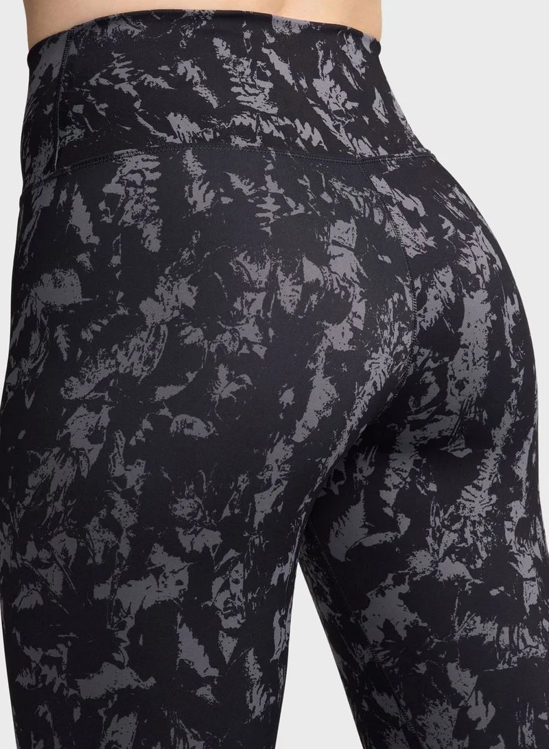 Nike 7/8 All Over Printed High Rise Dri-Fit Tights
