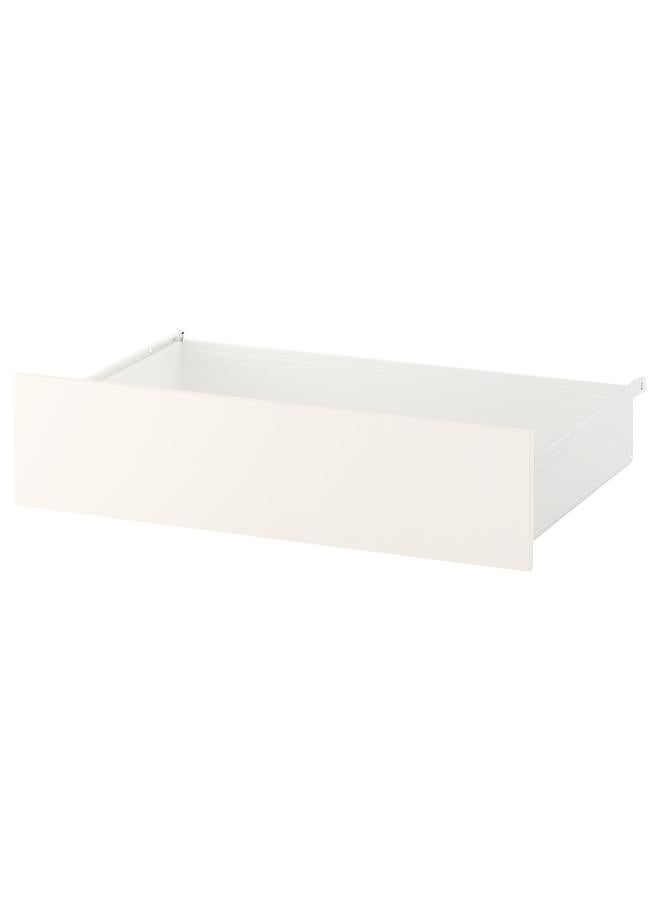 Zaboon Drawer, white/white, 80x57x20 cm - Image 1
